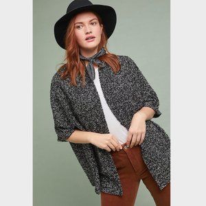Anthropologie Marled Knit Jacket